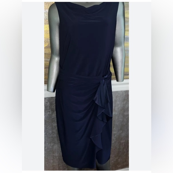 Ralph Lauren Navy Blue Dress - Picture 2 of 6